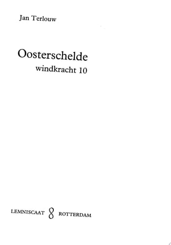 Oosterschelde windkracht 10