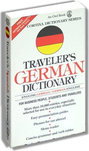 Traveler's German Dictionary English-German/German-English
