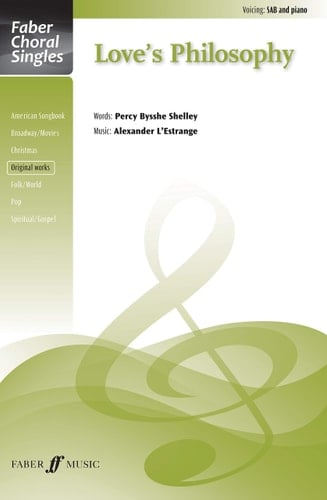 Love's Philosophy Sab, Choral Octavo