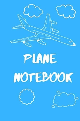Plane Notebook: Let Your Notes and Ideas Soar The Skies