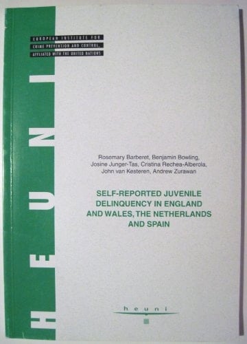 Self-reported Juvenile Delinquency in England and Wales, the Netherlands and Spain