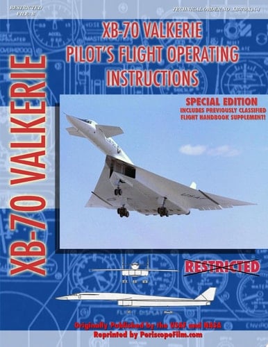 XB-70 Valkerie Pilot's Flight Operating Instructions