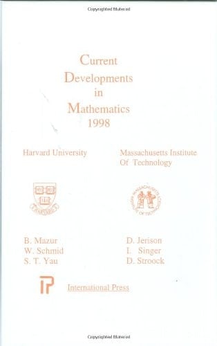 Current Developments in Mathematics 1998