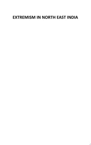 Extremism in North East India