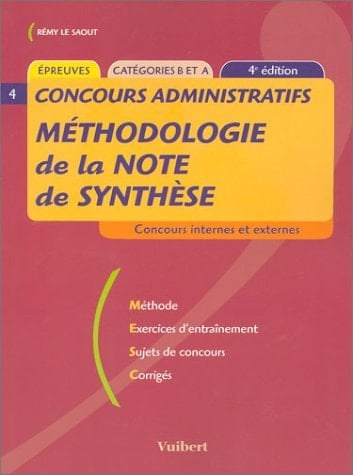 Méthodologie de la note de synthèse Concours administratifs