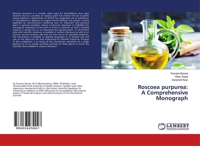 Roscoea purpurea: A Comprehensive Monograph