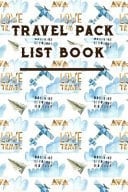 Travel Pack List Book Vacation Planner Notebook