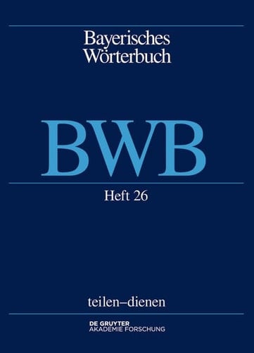 Bayerisches Wörterbuch (BWB)