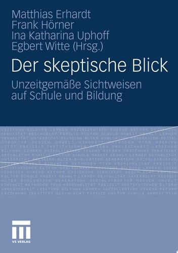 Der skeptische Blick