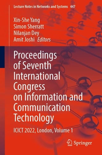 Proceedings of Seventh International Congress on Information and Communication Technology ICICT 2022, London, Volume 1