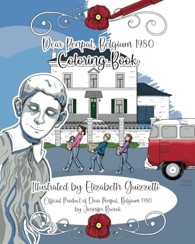 Dear Penpal, Belgium 1980 Coloring Book