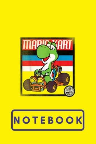 Composition: Mario Kart 8 race your friends Notebook Wide Ruled 7.5 x 9.25 in, 100 pages book for girls, kids, school, students and teachers