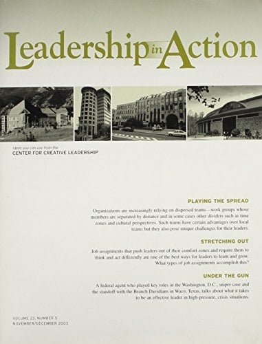 Leadership in Action, No. 5 2003