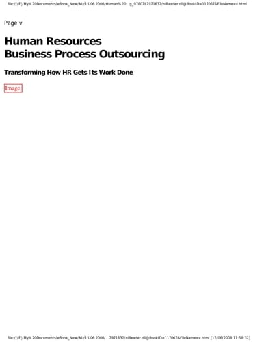 Human Resources Business Process Outsourcing Transforming How HR Gets Its Work Done