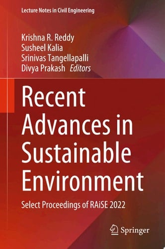 Recent Advances in Sustainable Environment