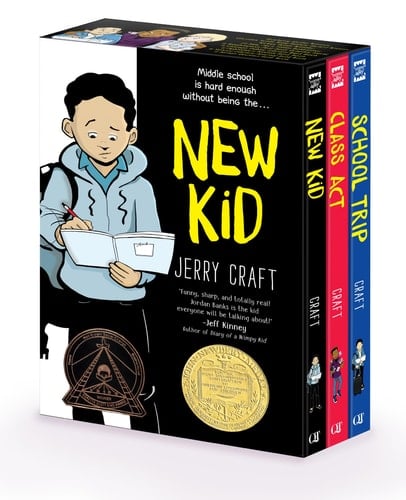 New Kid 3-Book Box Set A Graphic Novel Collection: New Kid, Class Act, School Trip
