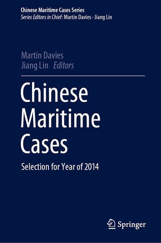 Chinese Maritime Cases Selection for Year of 2014