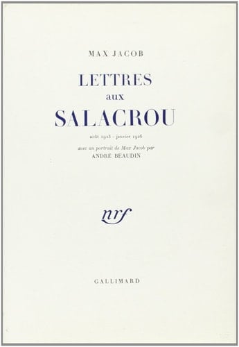 Lettres aux Salacrou août 1923 - janvier 1926