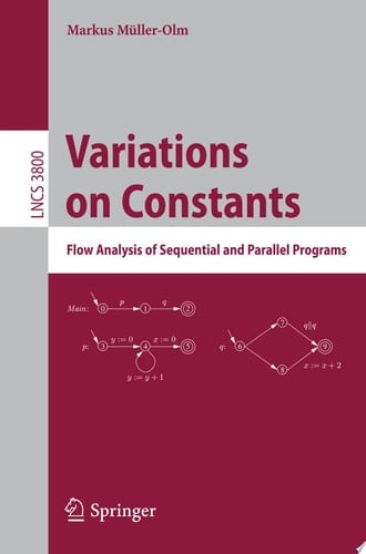 Variations on Constants Flow Analysis of Sequential and Parallel Programs