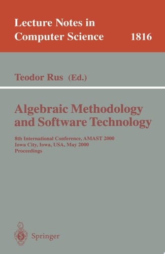 Algebraic Methodology and Software Technology