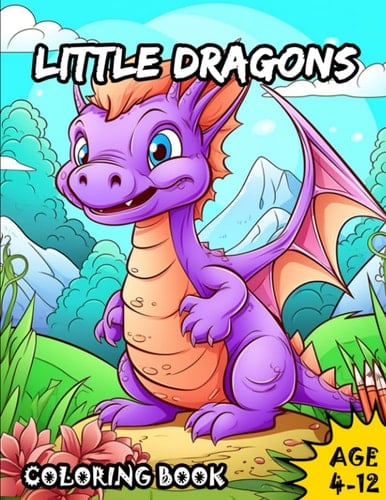 Little Dragons: coloring book (CreActivity)