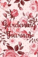 Gardening Journal 70 Page 6x9 Gardening Log: Beautiful Rose Cover Design