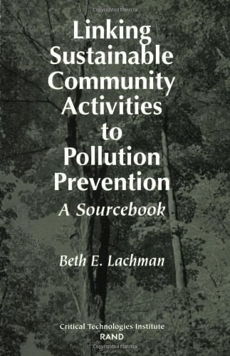 Linking Sustainable Community Activities to Pollution Prevention A Sourcebook