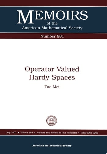 Operator Valued Hardy Spaces