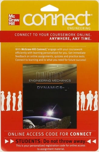 Connect Engineering 1Semester Access Card for Engineering Mechancis: Dynamics