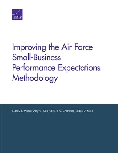 Improving the Air Force Small-Business Performance Expectations Methodology