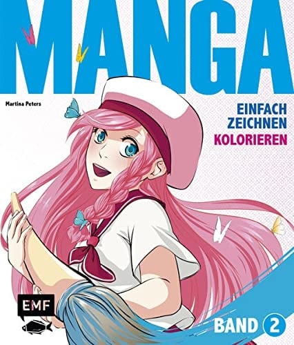 Manga einfach zeichnen Kolorieren