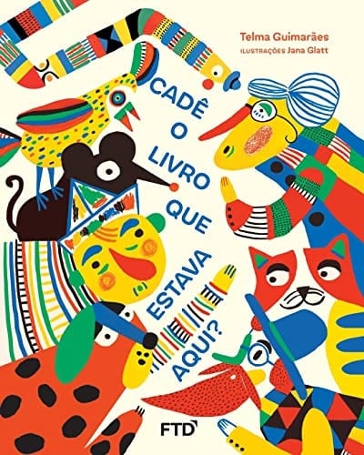 Cadê o livro que estava aqui?