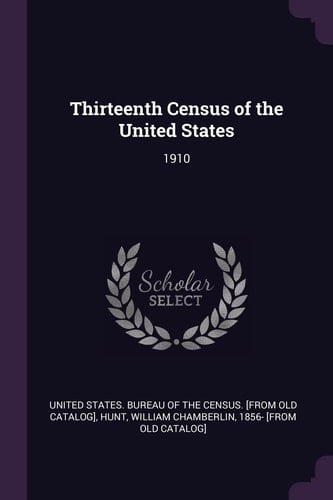 Thirteenth Census of the United States 1910