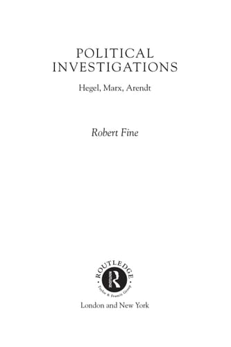 Political Investigations