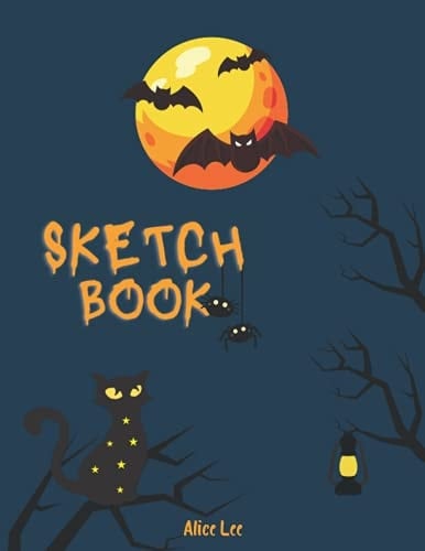 Sketchbook: Large Art Notebook For Drawing Writing Painting Sketching Or Doodling