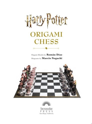 Harry Potter Origami Chess