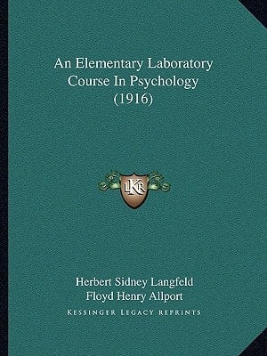 An Elementary Laboratory Course In Psychology (1916)
