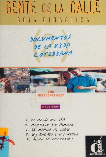 Gente de la calle 2 guía didáctica