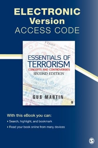 Essentials of Terrorism Electronic Version Concepts and Controversies