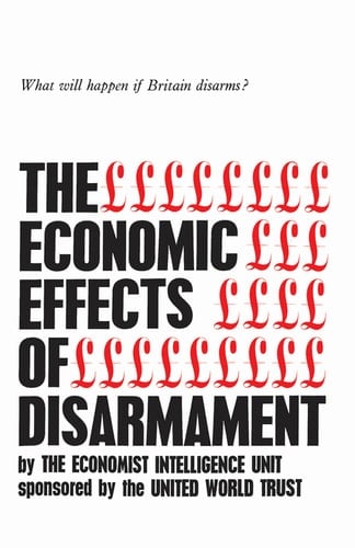 The Economic Effects of Disarmament