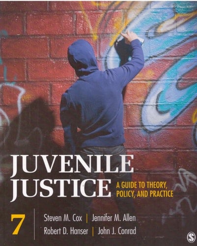 Juvenile Justice A Guide to Theory, Policy, and Practice