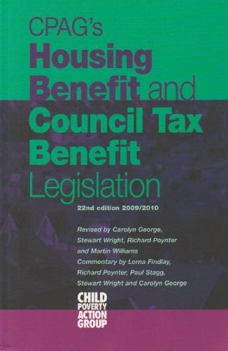 CPAG's Housing Benefit and Council Tax Benefit Legislation 2009-2010