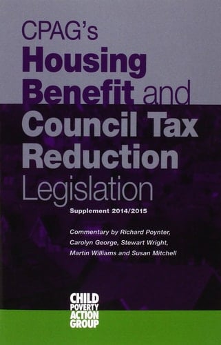 CPAG's Supplement Housing Benefit Legislation