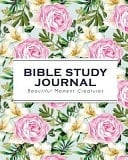 Bible Study Journal Vintage Pink Rose - Beautiful Moment Creatures