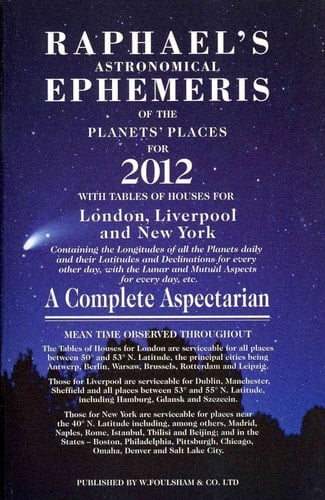 Raphael's Ephemeris 2012