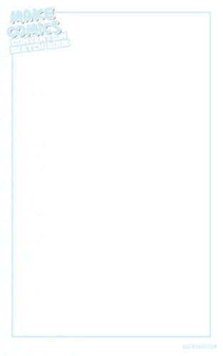 Make Comics: Comic Book Convention Sketchbook for Drawing and Doodling