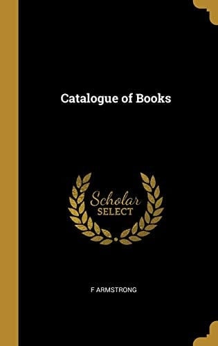 Catalogue of Books