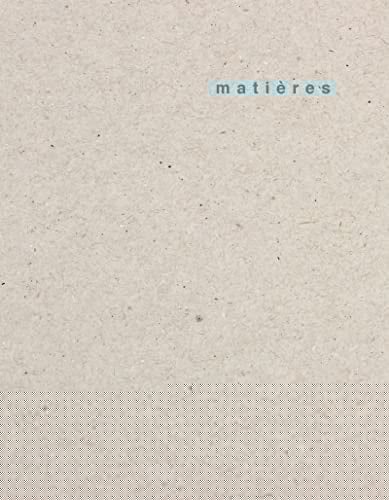 Matières