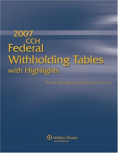Federal with Holding Tables with Highlights 2007