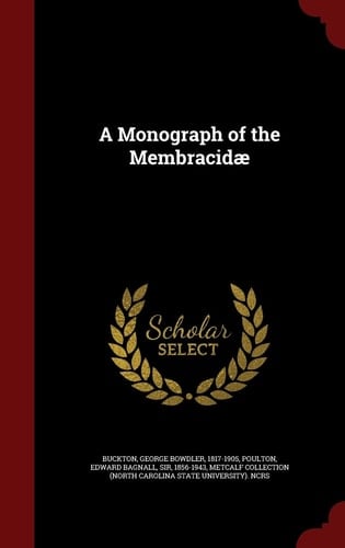 A Monograph of the Membracidae